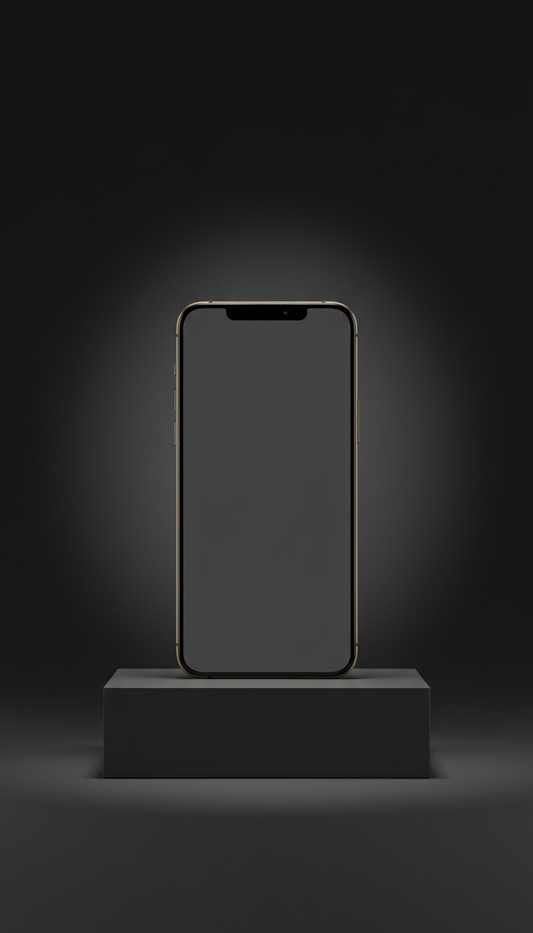 Matte-Black Flagship Smartphone