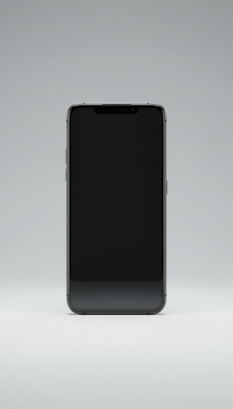 Flagship smartphone with brushed aluminum accents